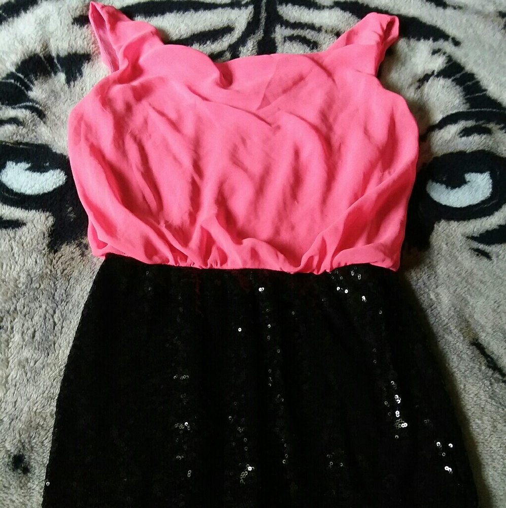 As U Wish Sequin Mini Formal Prom Dress